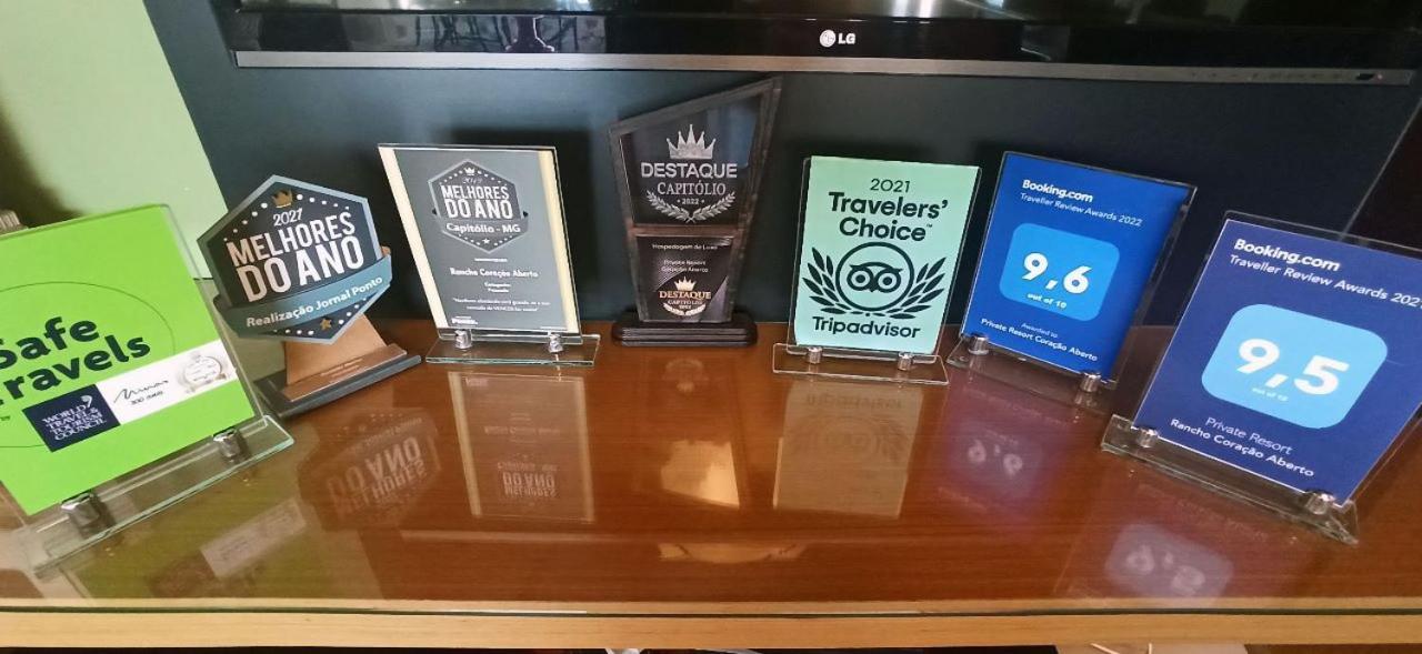 Hotel Boutique Coracao Aberto Capitólio 외부 사진